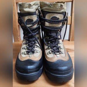 SOREL Conquest Waterproof Brown Leather Winter Boots Size 7